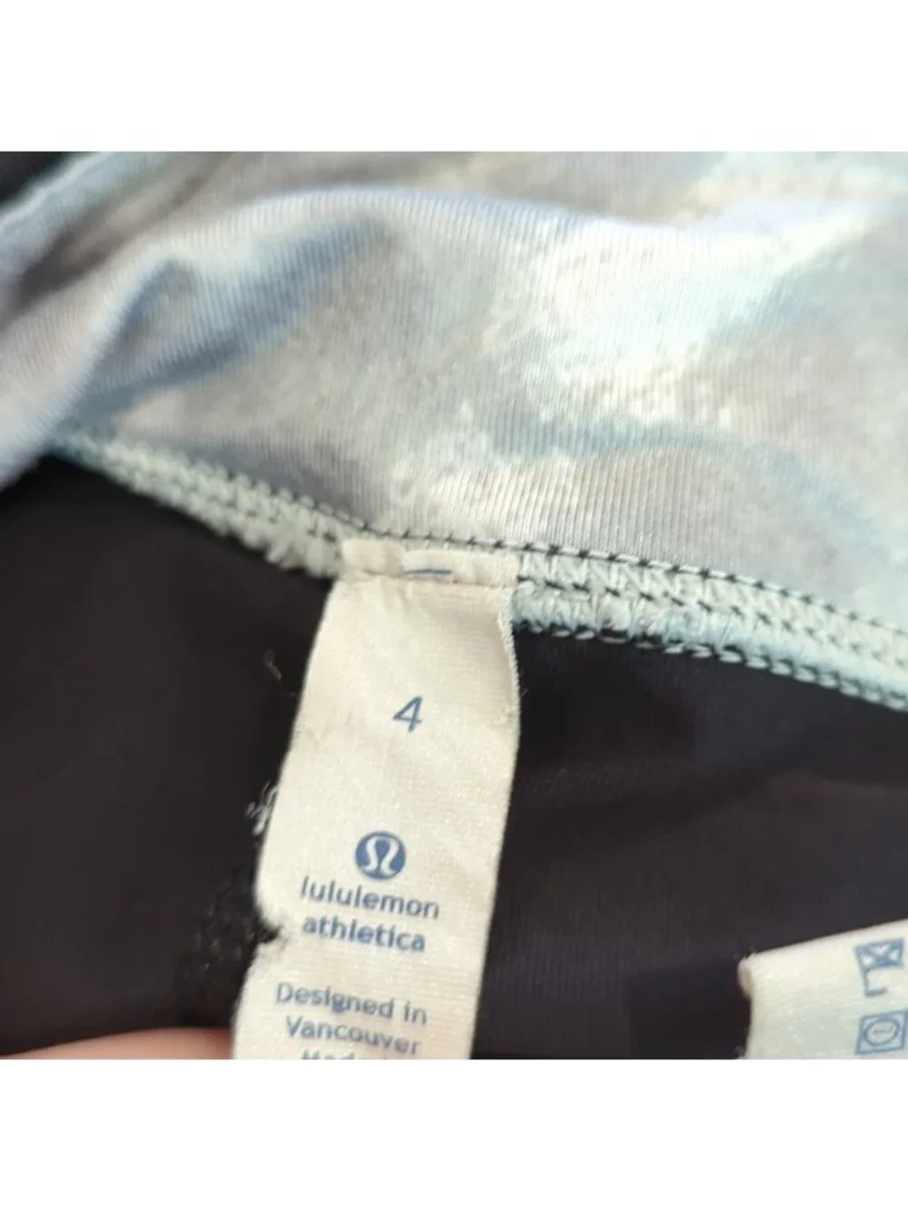 Lululemon Run: Fast And Free Crop Black / Metallic Silver / Coal
